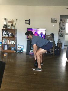 Example of Hip Hinging Image