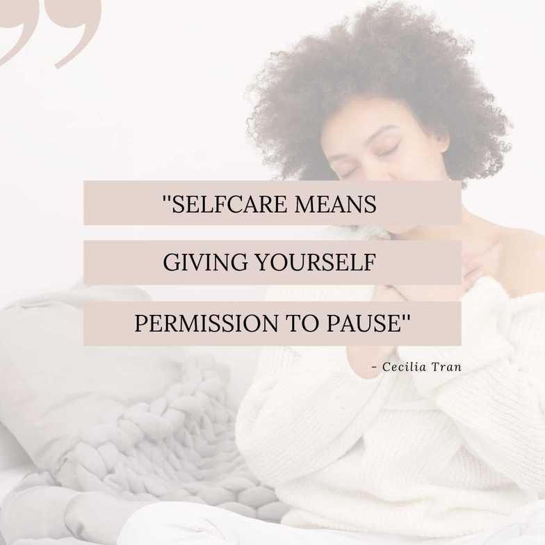 Self Care includes improving the state of your skin health