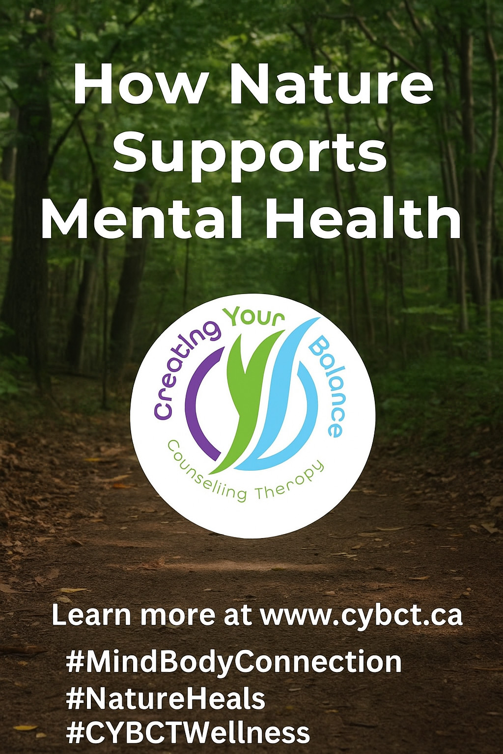 How Nature Supports Mental Health | Creating Your Balance Counselling ...