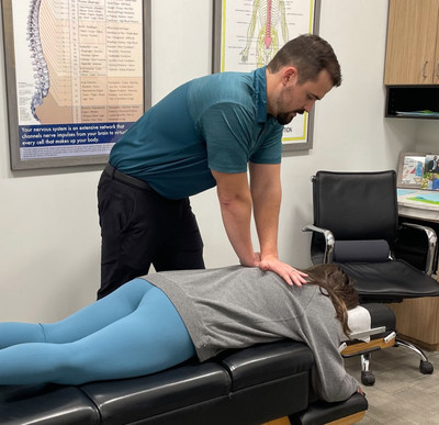 Chiropractic adjustment