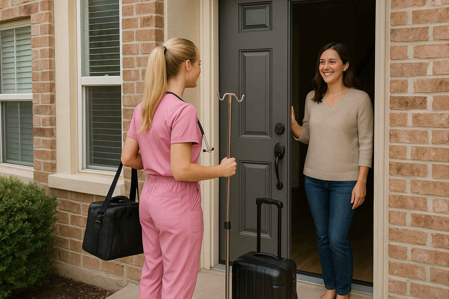 nurse coming to home pic