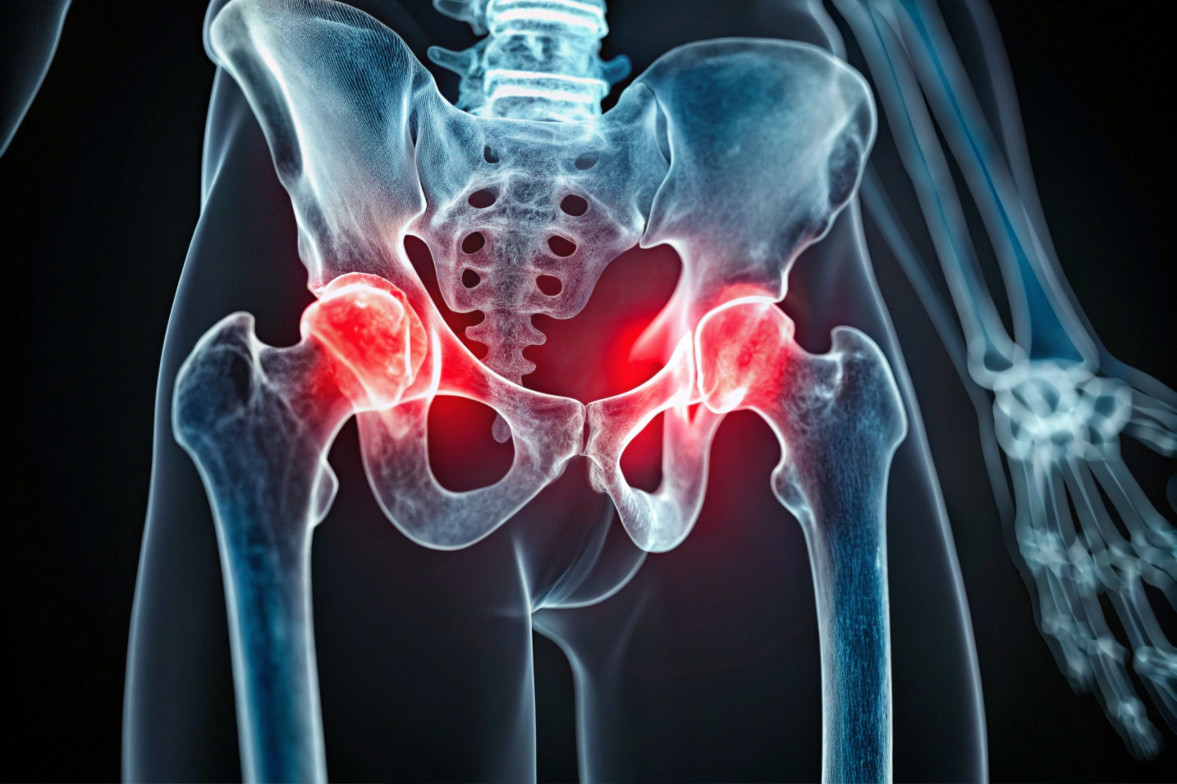 hip pain, hip adhesion