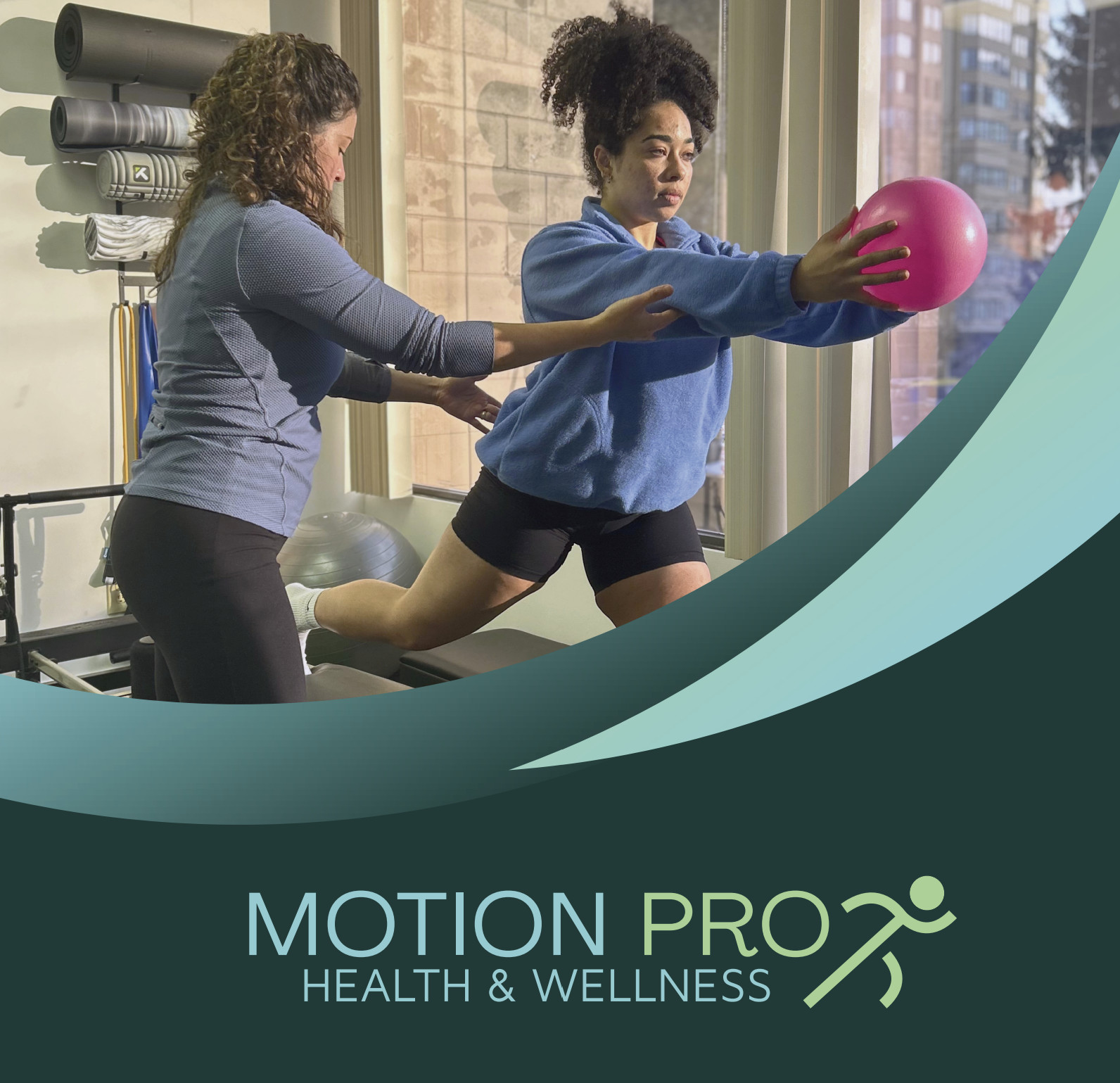 Best rated physiotherapist providing clinical Pilates at top rated clinic, motion pro health, in Burnaby Metrotown and Coquitlam locations.