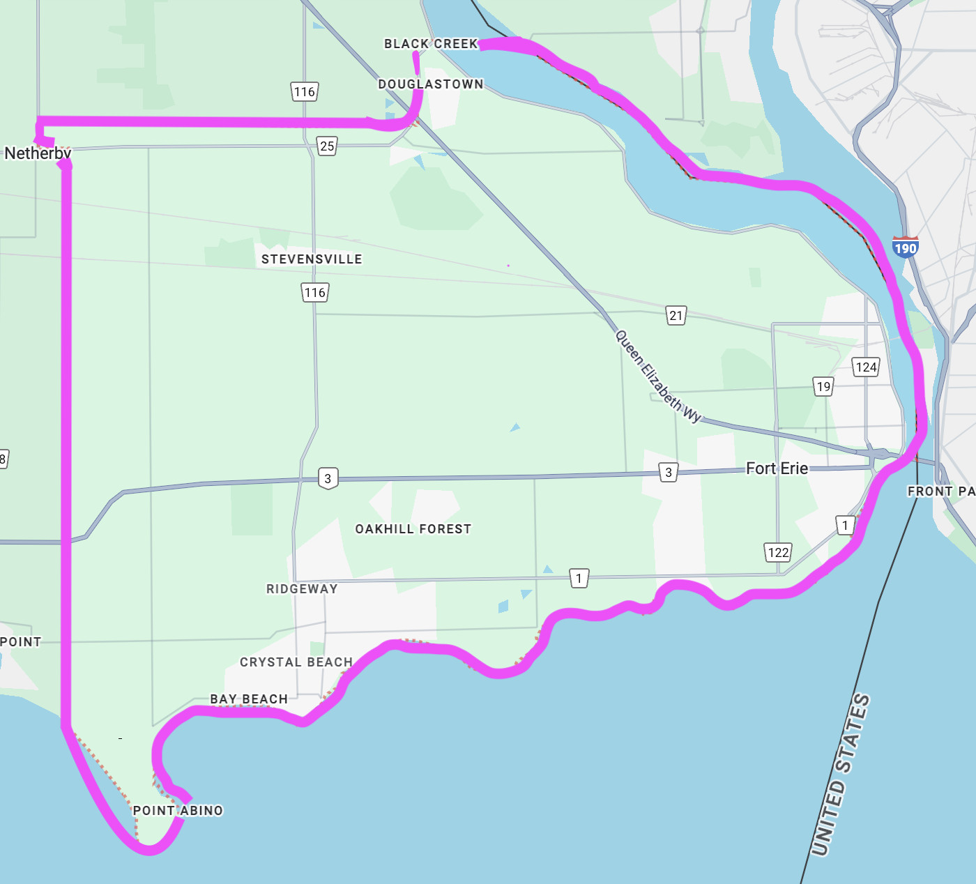 Fort Erie Boundary for Foot Care
