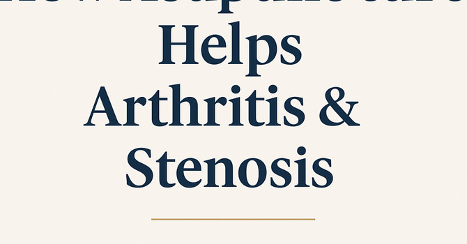 How Acupuncture Helps Arthritis & Spinal Stenosis