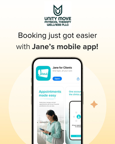 Link to: https://unitymovept.janeapp.com/
