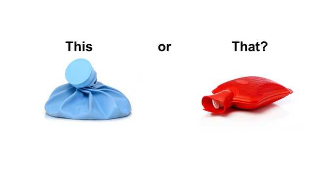 Ice Or Heat, Which Is Better When You're Hurt? image