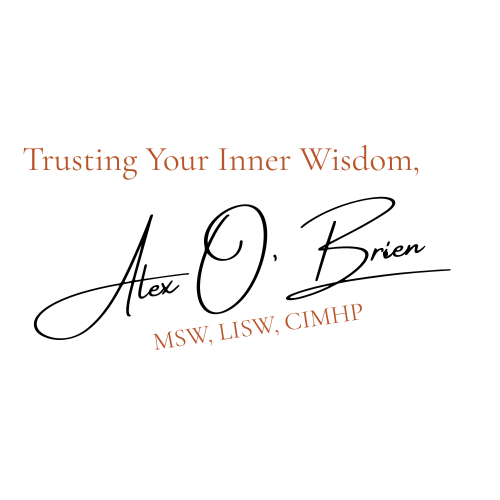 White Modern Minimalist Signature Brand Logo