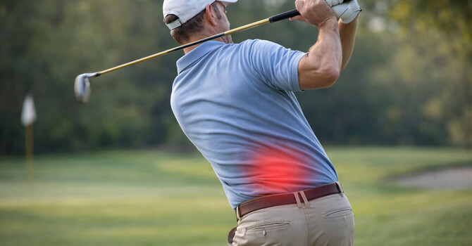 Back Pain After a Round of Golf image