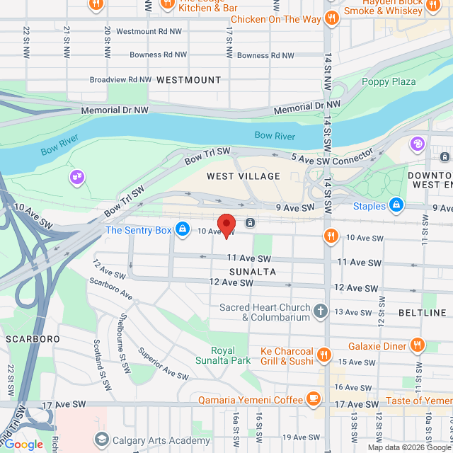 Map to Map Psychology Solutions in Calgary, AB