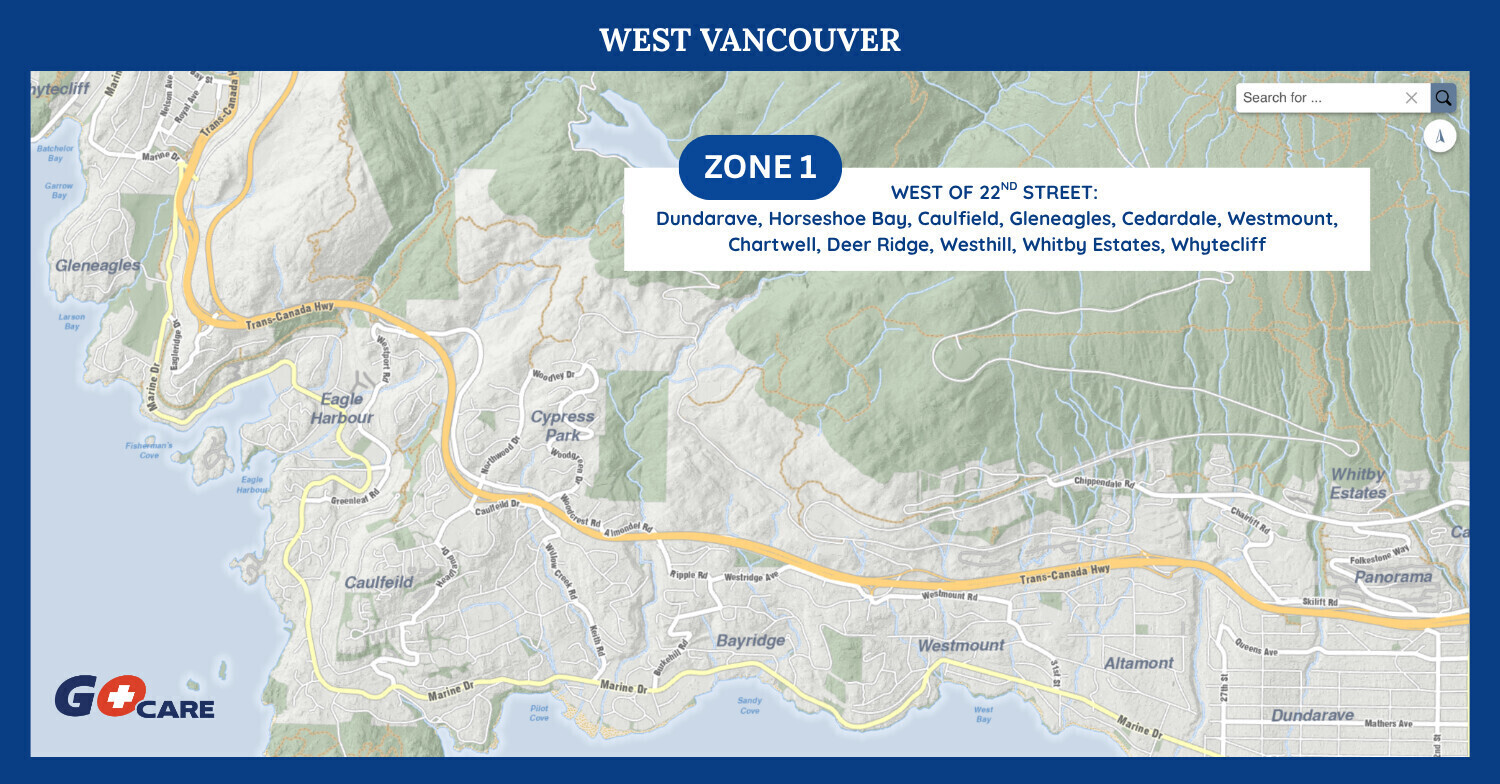 Zone 1 - West Van
