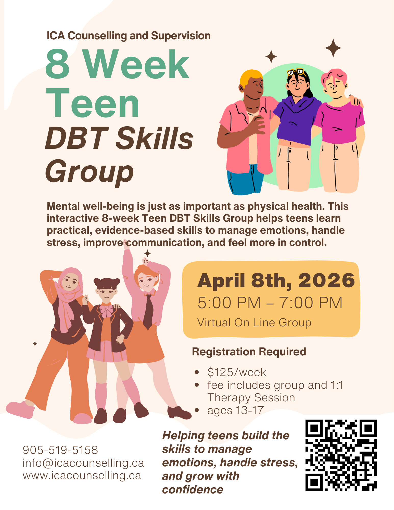 TEEN DBT GROUP FLYER