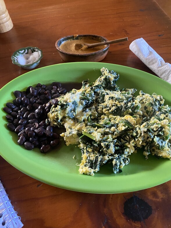 beans eggs vegetables healthy breakfast