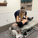Chiropractor Kick Pull for Low Back Adjustment