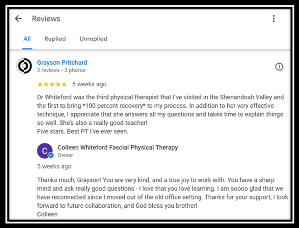 Reviews Framed