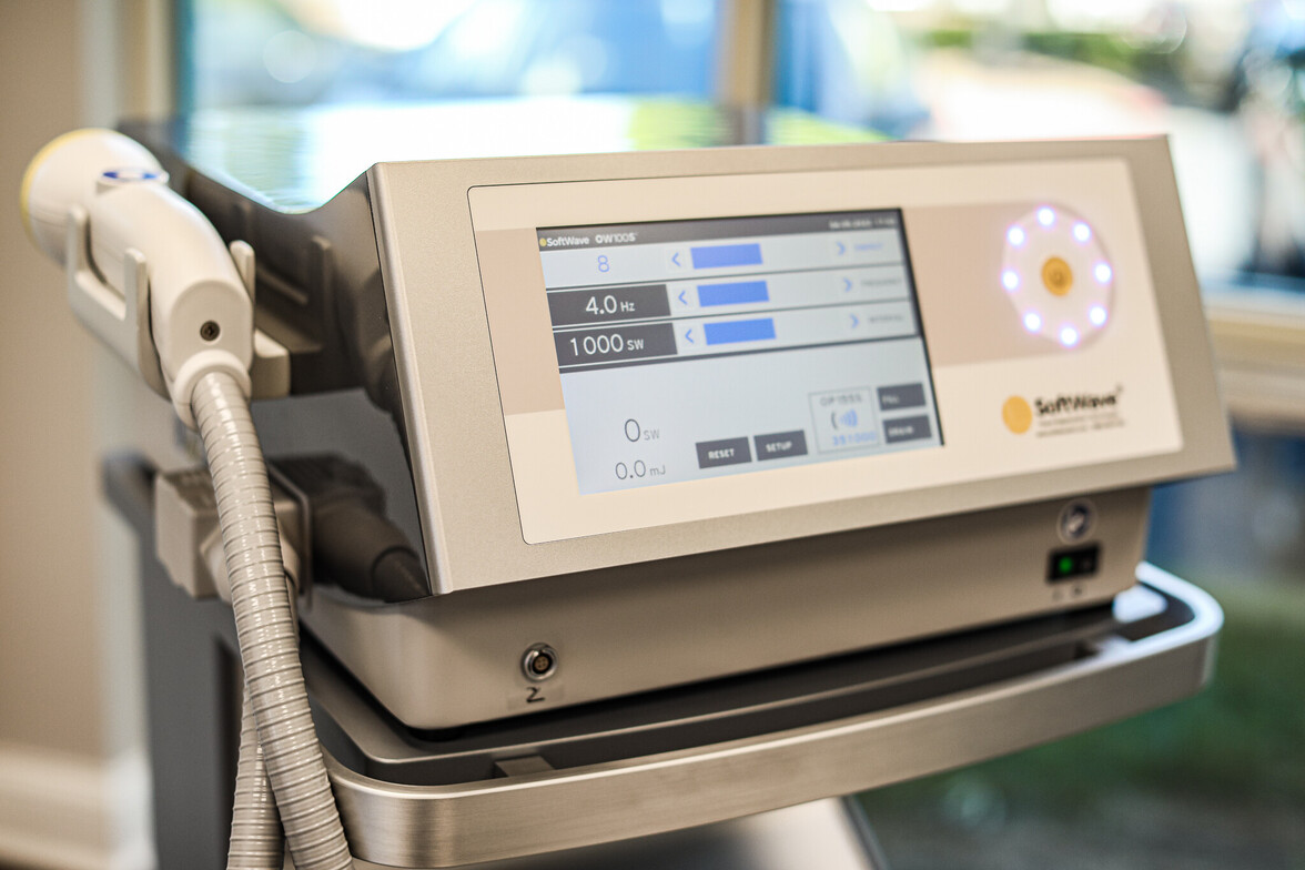 Softwave "shockwave" therapy