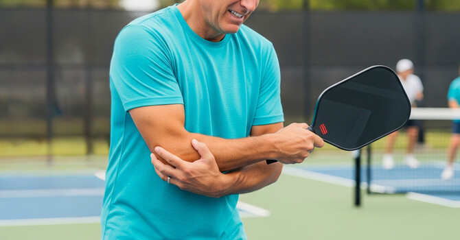 Stop Elbow Pain: How to Beat Pickleball Elbow and Keep Your Game Strong image