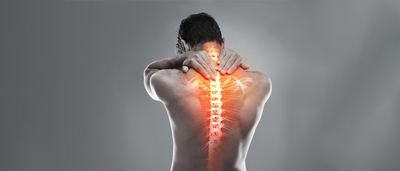 Man with Spine