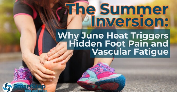 The Summer Inversion: Why June Heat Triggers Hidden Foot Pain and Vascular Fatigue