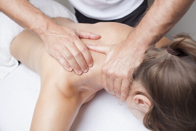 Massage therapy treatment at Juke Chiropractic Sports Rehab Boise