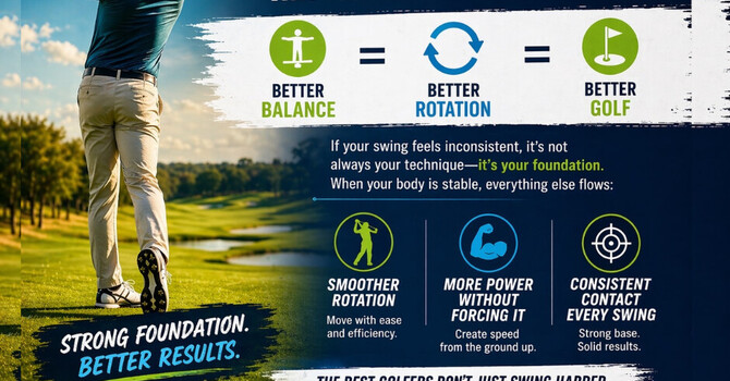 The Foot-Spine Connection in golf image