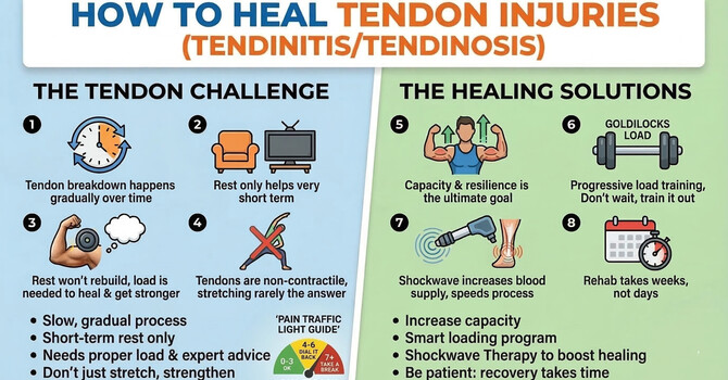 Don’t Wait It Out, Train It Out: The Truth About Healing Tendon Pain image