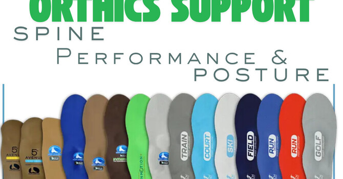 how custom Orthotics support your spine, posture & performance image
