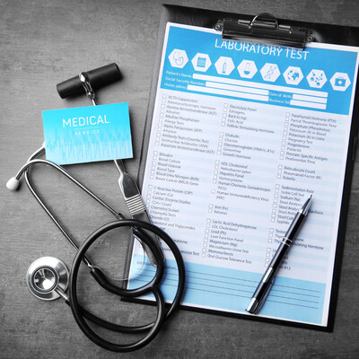 Assessment tools representing men’s health services including hormone therapy and personalized wellness tracking for commercial drivers through Bella Medical Associates’ performance health programs