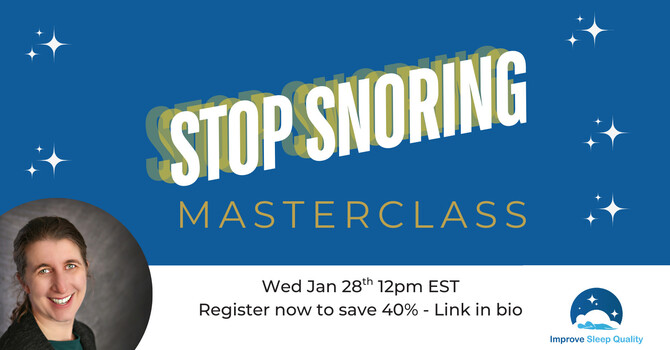 Is your snoring impeding your healing?