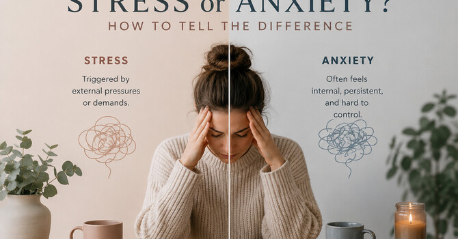 Stress or Anxiety ? How to tell the difference