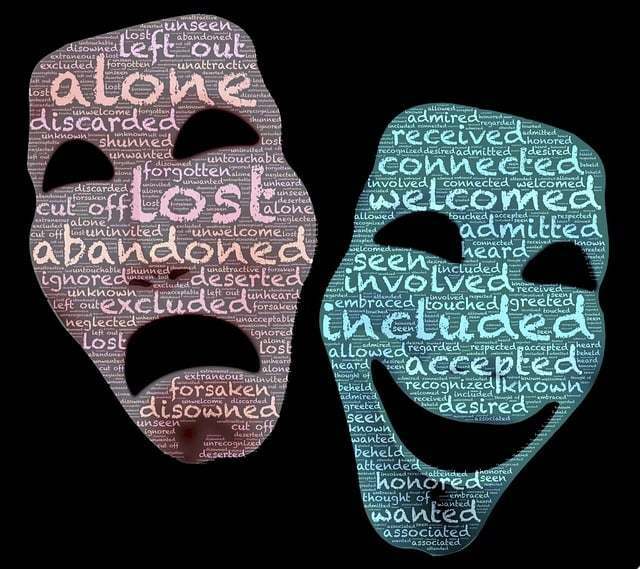 faces with wording linked to trauma bonding