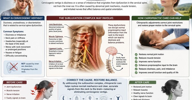 Subluxation-Based Chiropractic Care and Vertigo image