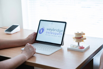 Link to: https://weybridgeosteopath.janeapp.co.uk/