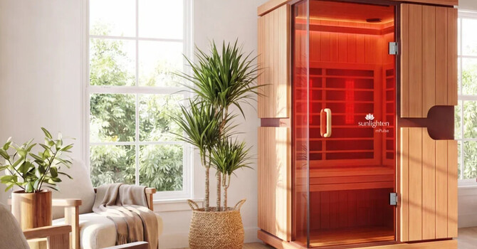 Sunlighten Saunas: A Quiet Space for Recovery, Connection, and Wellness image