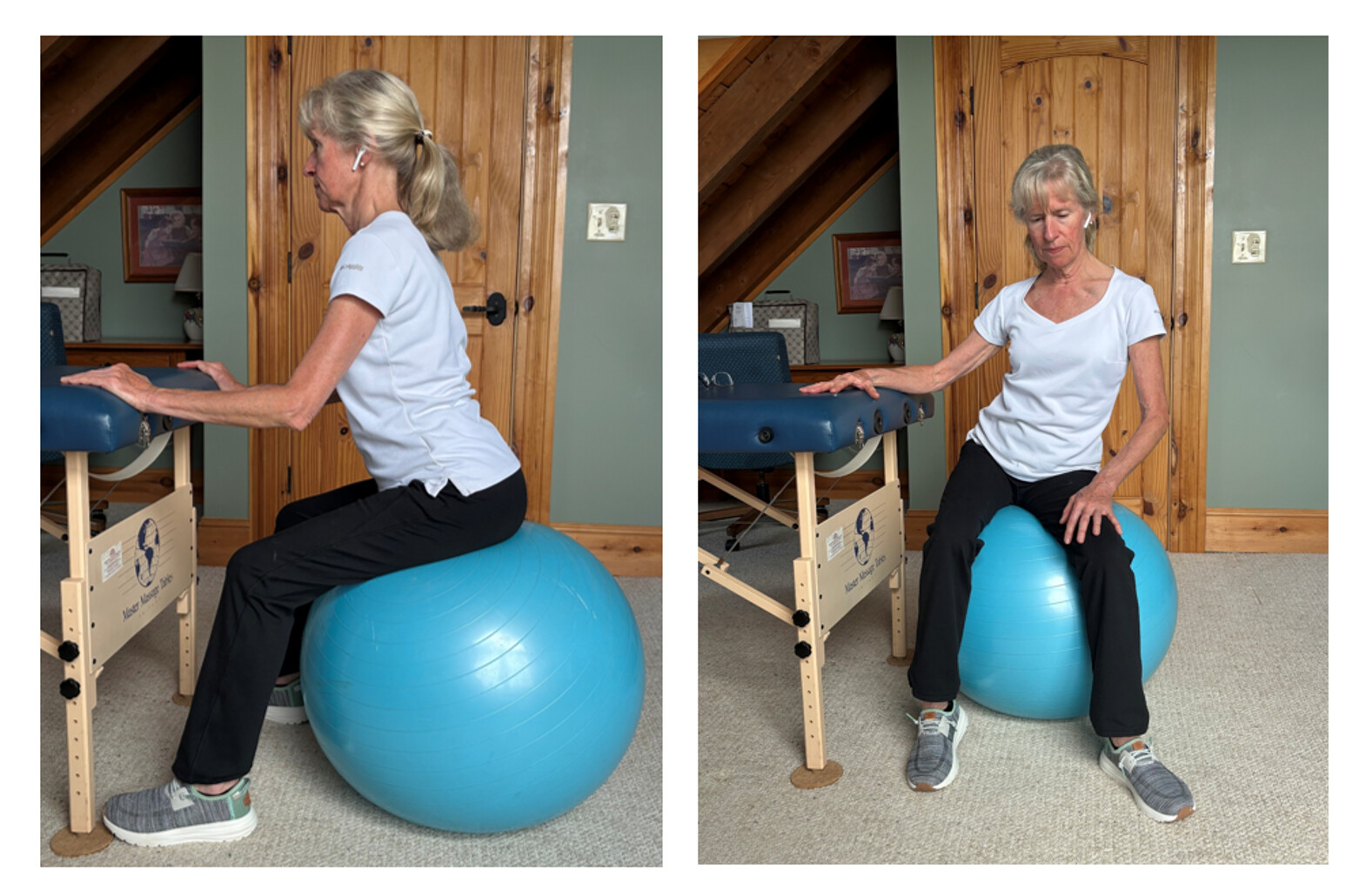 Pelvic Ball front and side