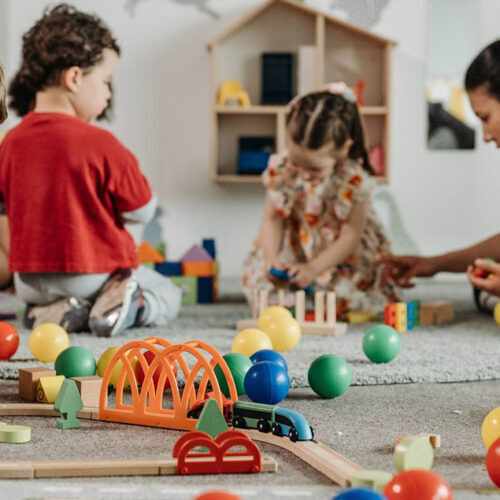 Children playing
