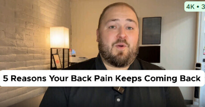 Why Does My Back Pain Keep Coming Back? image