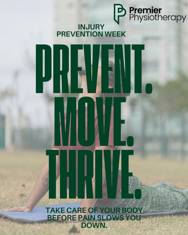 A visual about Injury Prevention Week