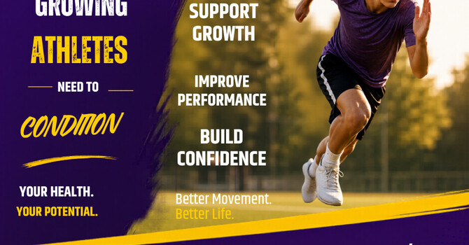 Why Growing Athletes Need More Than Just Practice to Stay Healthy and Conditioning image