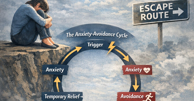 How Avoidance Keeps Anxiety Stuck image