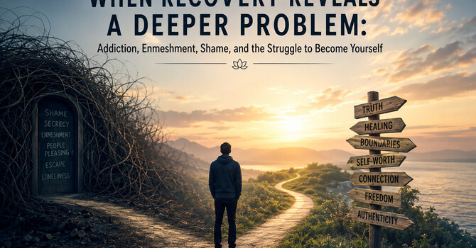 When Recovery Reveals a Deeper Problem: Addiction, Enmeshment, Shame, and the Struggle to Become Yourself image