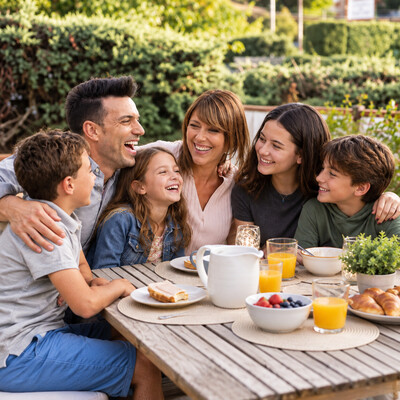 Family spending quality time together, representing connection, communication, and healing through family therapy.