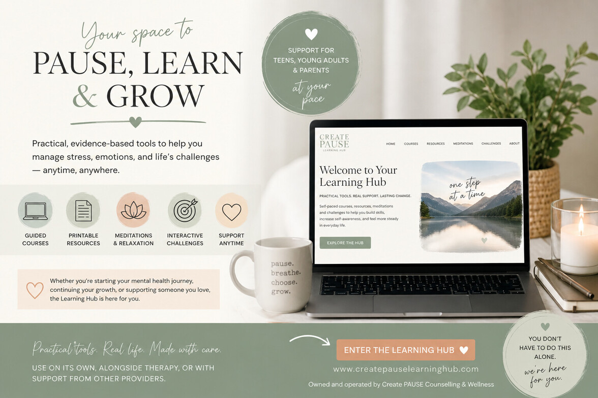 PAUSE, Learn, Grow
