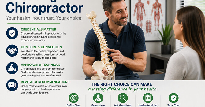 Choosing the Right Chiropractor: image
