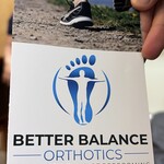 The logo for Better Balance Orthotics
