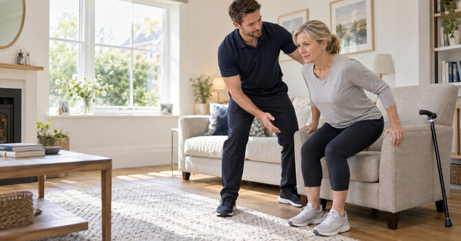 Home Visit Physiotherapy in Amersham, Prestwood, the Chalfonts and Gerrards Cross image