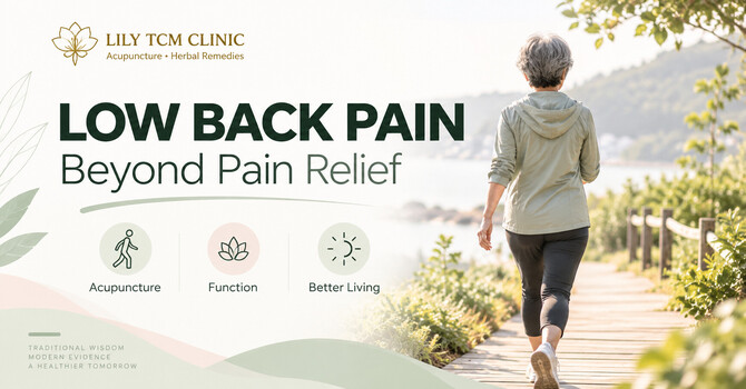 Low Back Pain: Beyond Pain Relief