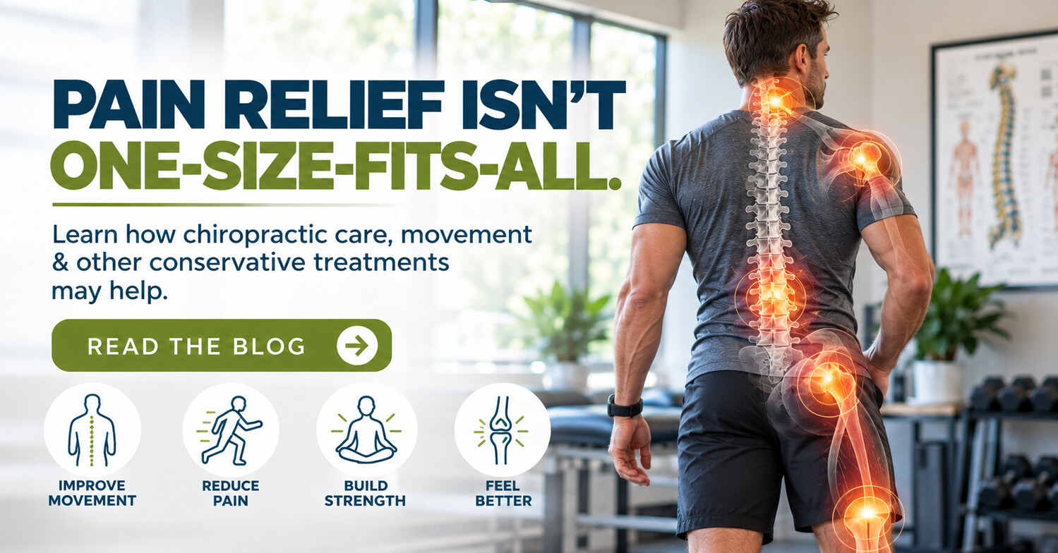 Active adult representing chiropractic care and conservative treatment for musculoskeletal pain
