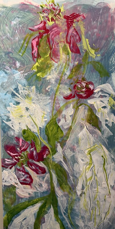 Wonder and Hope • 20 x 10 • Acrylic 