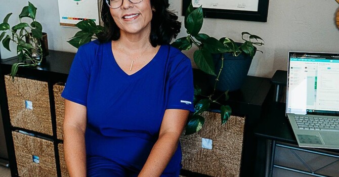 Podcast with Doc Rebecca and guest, Elizabeth Pasimio, LAc. image